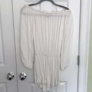 Brandy Melville white off the shoulder romper